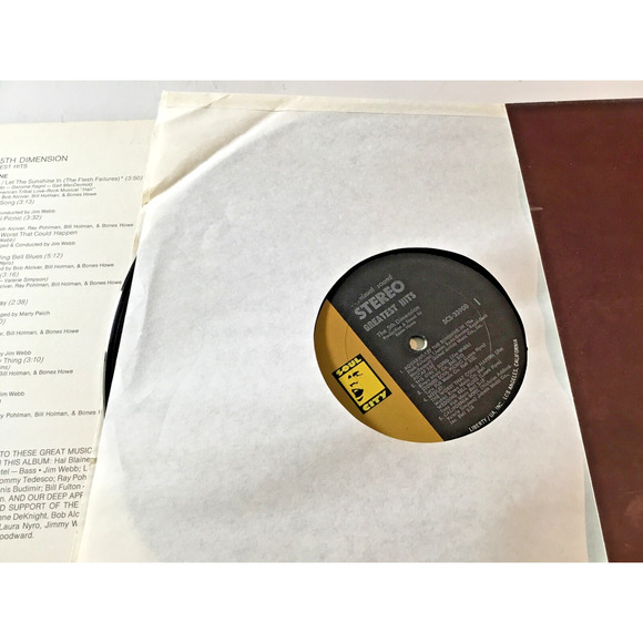 The 5th Dimension Greatest Hits LP Vinyl SCS-33900 Soul City 1969 - Picture 3 of 8